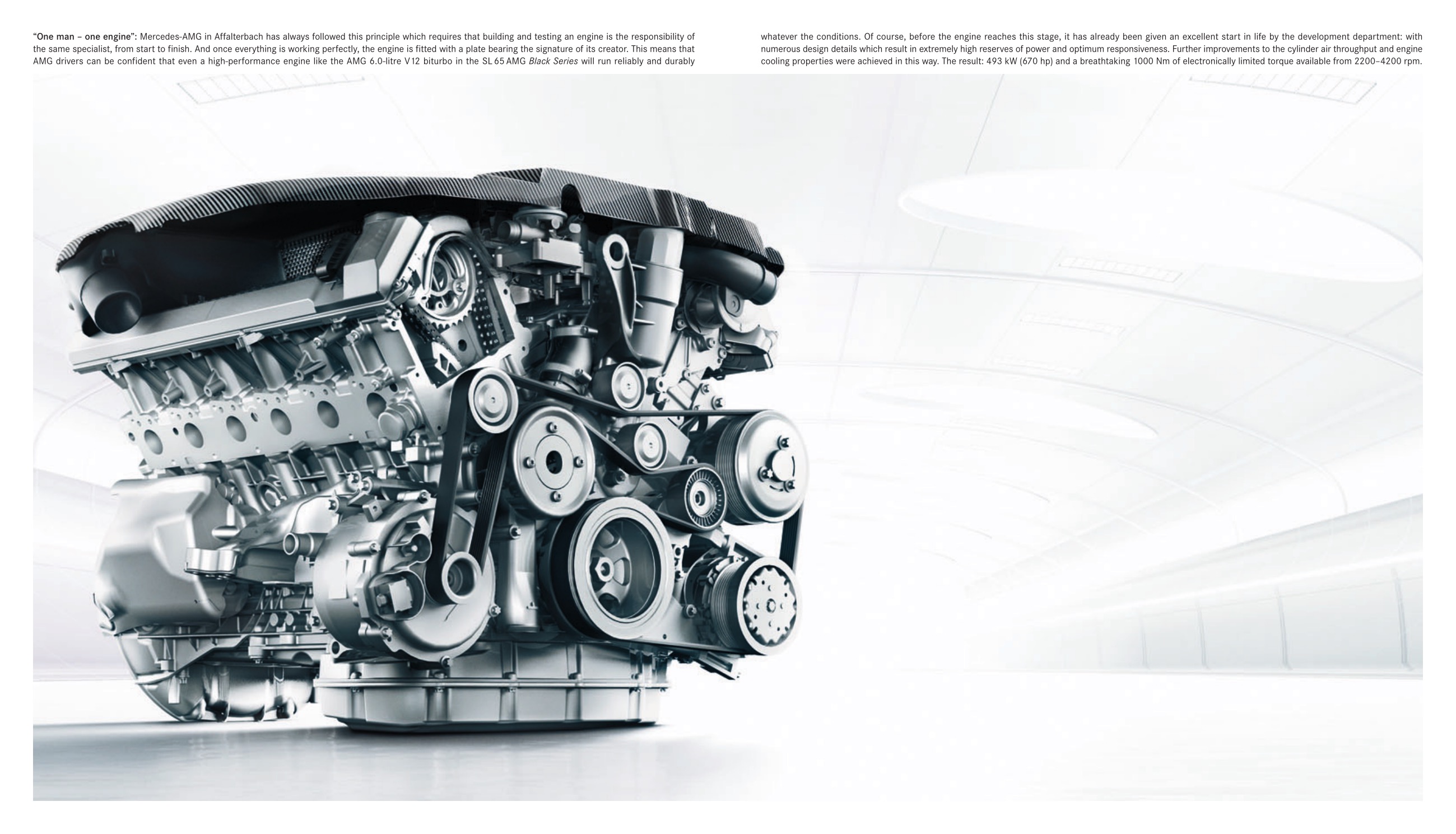 2009 Mercedes-Benz SL AMG Black Series Brochure Page 2